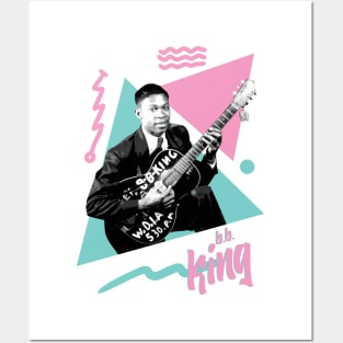 king guitar retro Posters and Art